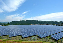 大規模太陽光発電所多数